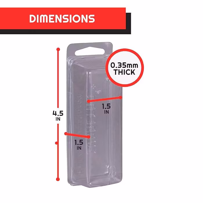 Clamshell PET Protectors 50-Pack for Action Figures (Totalpris 339,-)