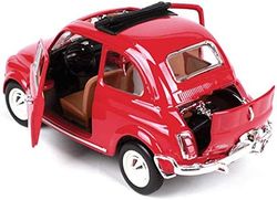 FIAT 500L 1964 Rød 1:24