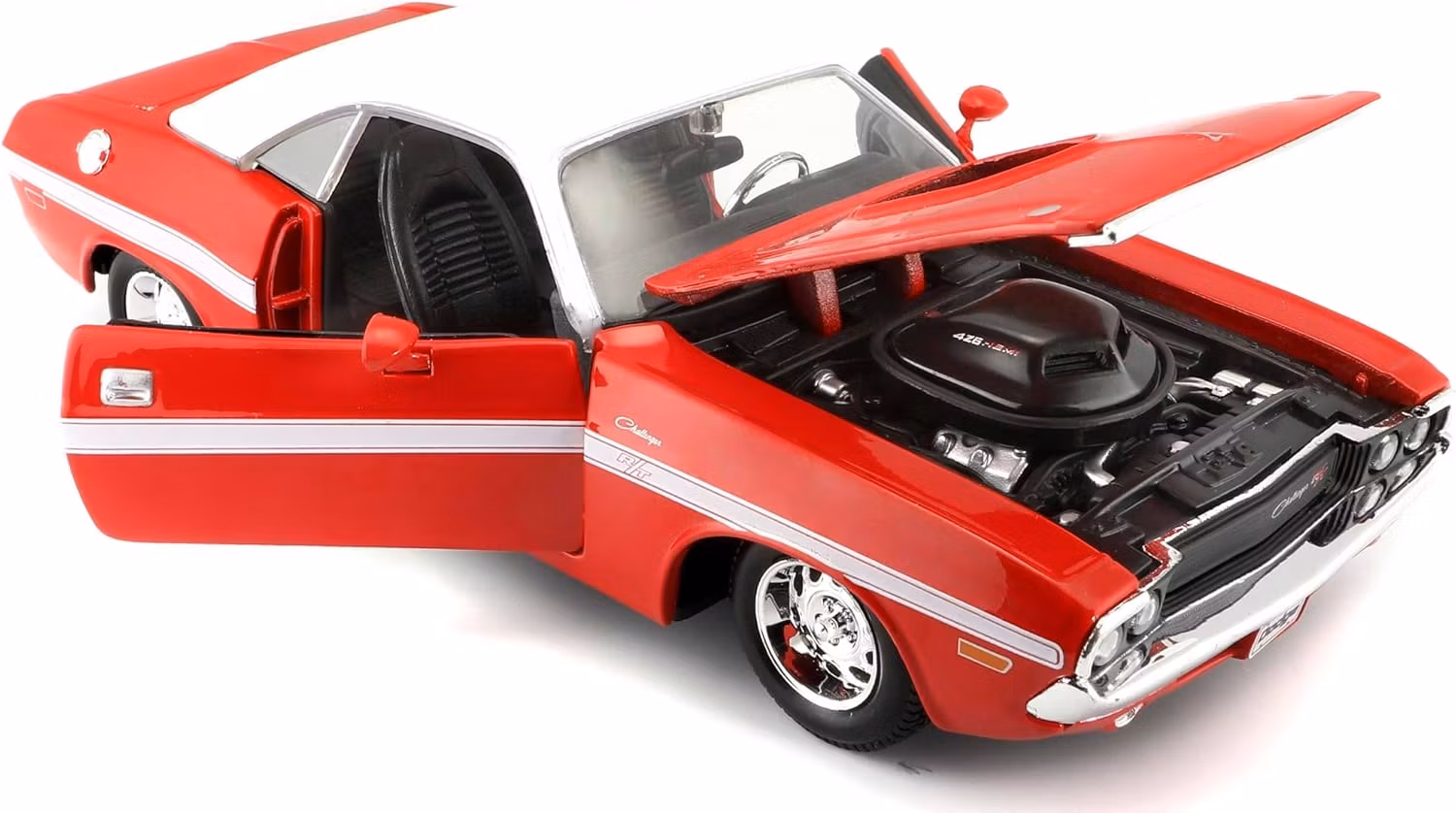 Dodge Challenger R/T Coupe 1970 Rød 1:24