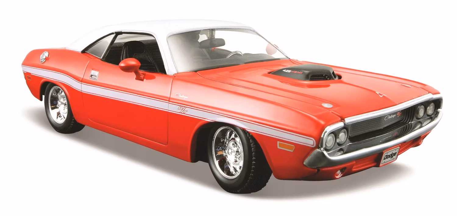 Dodge Challenger R/T Coupe 1970 Rød 1:24