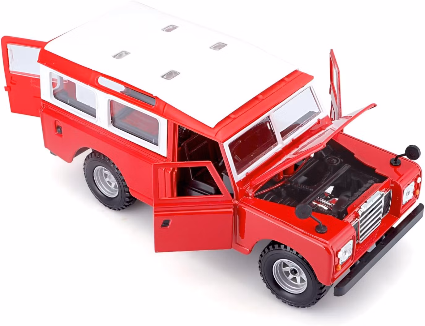 Land Rover Serie II Rød 1:24
