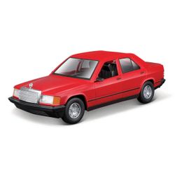 Merchedes-Benz 190E Rød 1:24