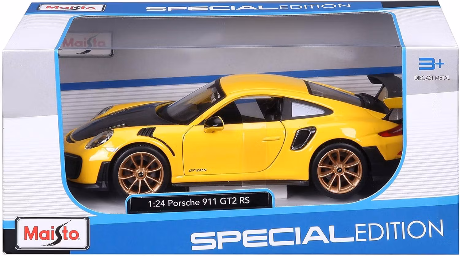 Porsche 911 GT2 RS Gul 1:24