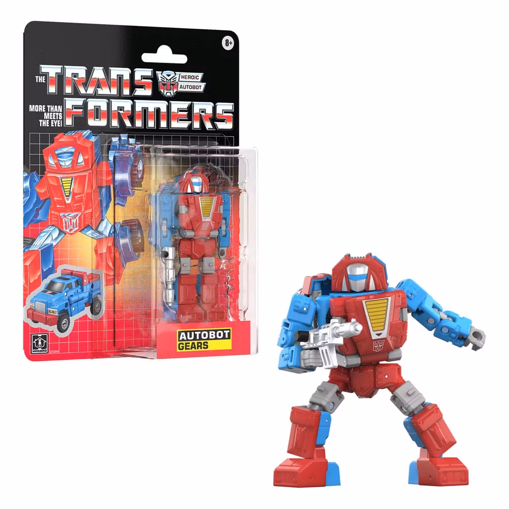 The Transformers Retro G1 Action Figure Autobot Gears 12 cm (Totalpris 379,-)