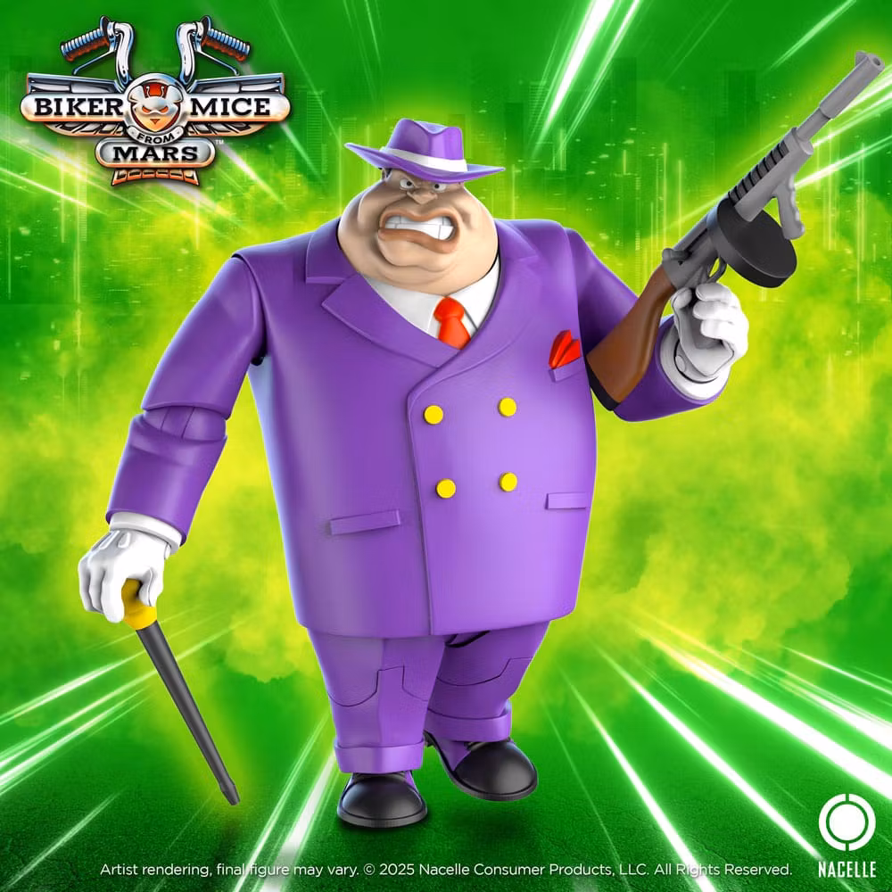 Biker Mice From Mars Action Figure Limburger 23 cm (Totalpris 699,-)