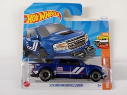 Ford Maverick Custom 2022 blå #196