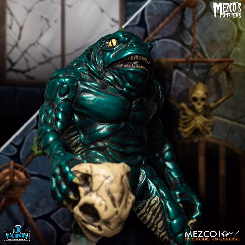 Mezco's Monsters 5 Points Action Figures Tower of Fear Deluxe Set 45cm