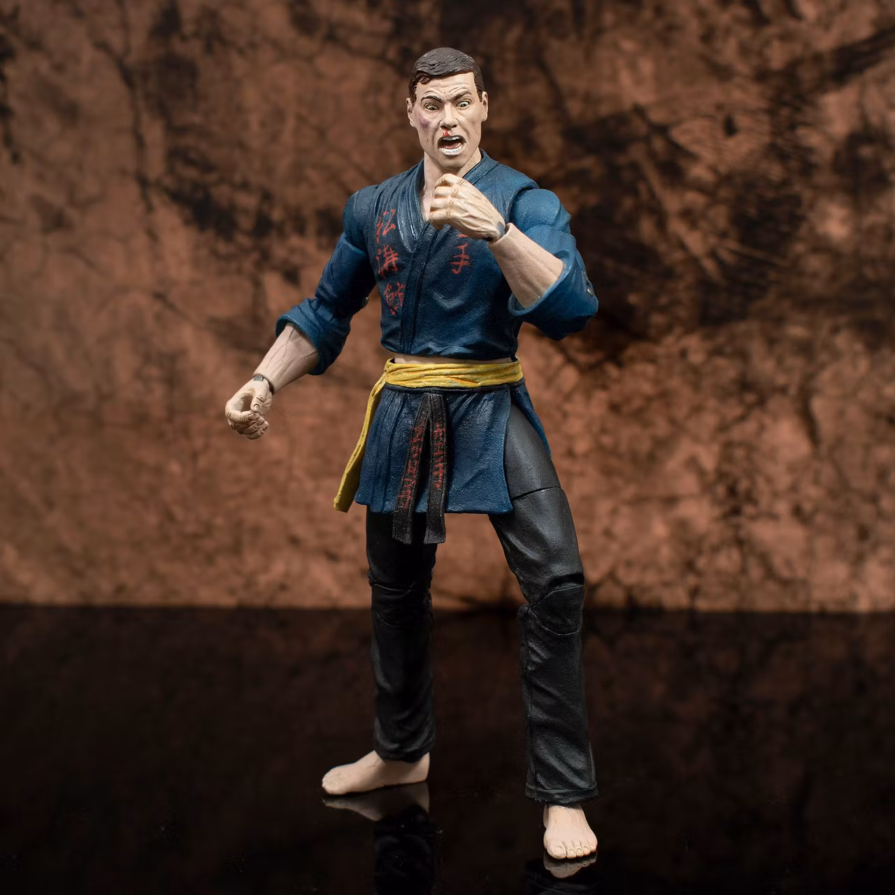 Jean-Claude Van Damme Deluxe Action Figure Blue Gi Version 18 cm
