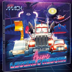 Jessy Mach: Anime legends reborn 33rpm Vinylplate (Limited 500 eks.)