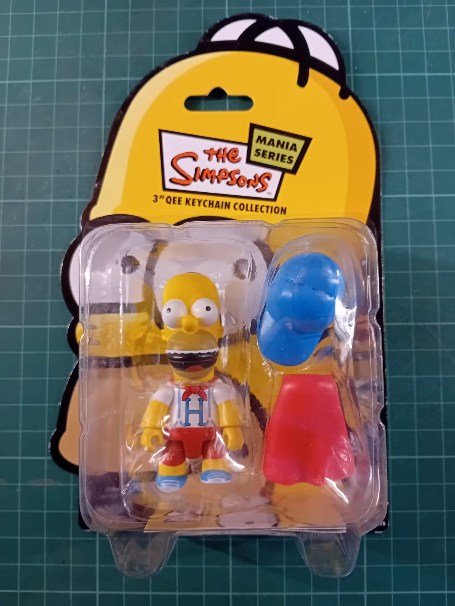 The Simpsons Mania series nøkkelring: Homer maskott