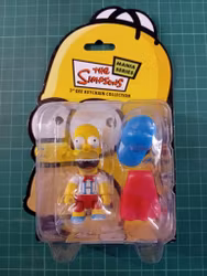 The Simpsons Mania series nøkkelring: Homer maskott