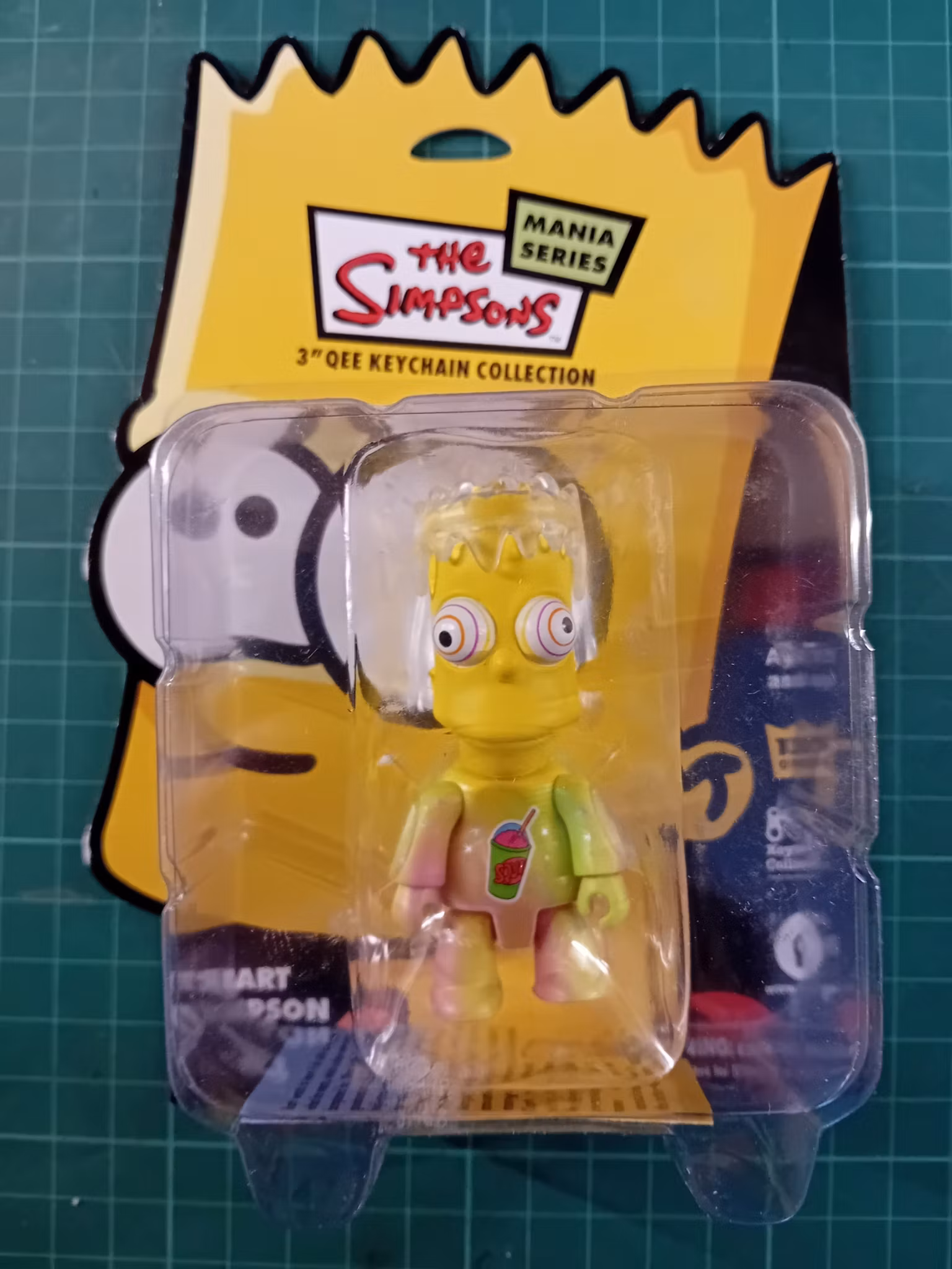 The Simpsons Mania series nøkkelring: Bart Slush