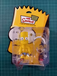 The Simpsons Mania series nøkkelring: Bart Engel