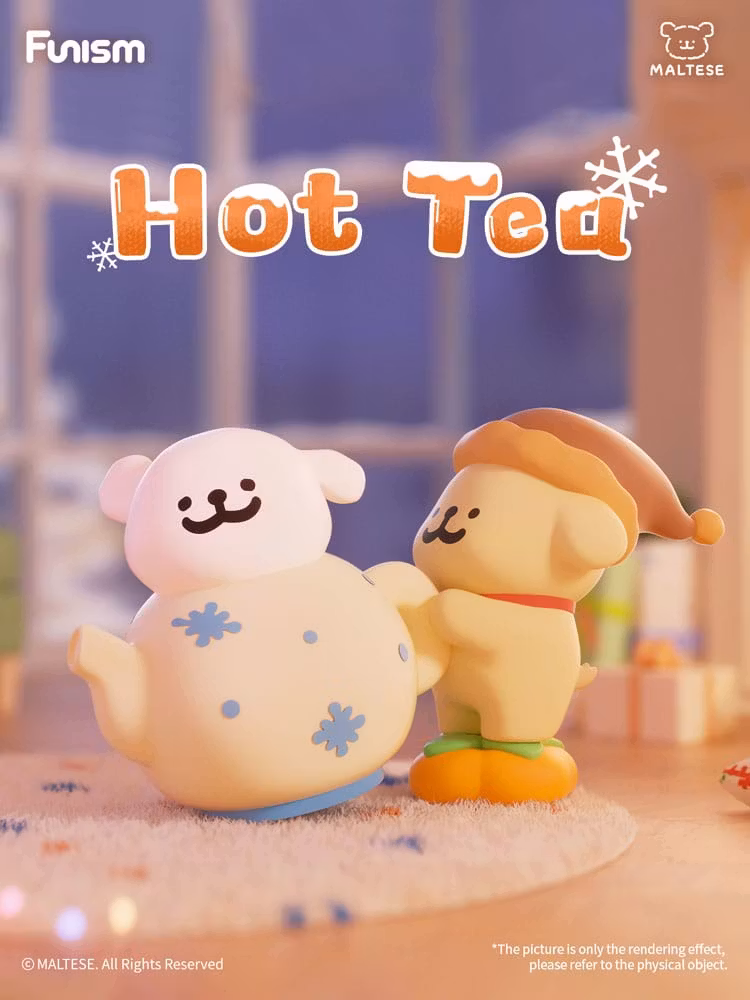 Maltese Cuddly Moments Series Mini Figures 9 cm Blind Box