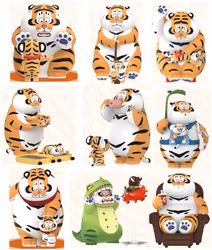 I Am Not Fat Tiger Roaring Love Series Mini Figures 9 cm Blind Box