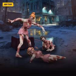 Zombie Dark Source Action Figures 3-Pack Cheer Leaders 8 cm (Totalpris 279,-)