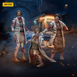 Zombie Dark Source Action Figures 3-Pack Medics 8 cm (Totalpris 219,-)