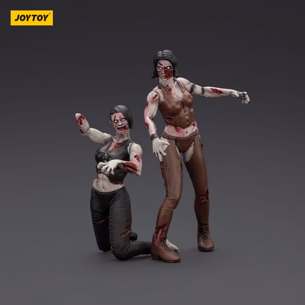 Zombie Dark Source Action Figures 2-Pack Female wrestlers 8 cm (Totalpris 159,-)