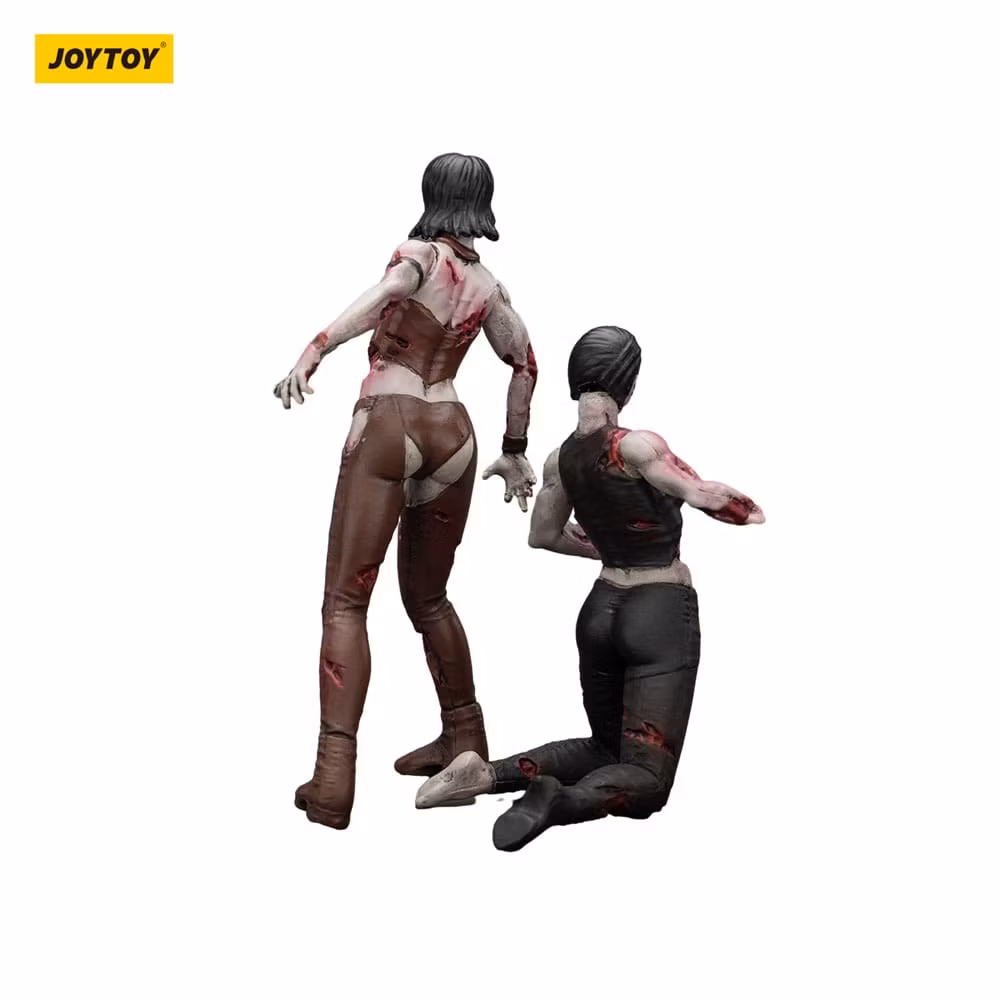 Zombie Dark Source Action Figures 2-Pack Female wrestlers 8 cm (Totalpris 159,-)
