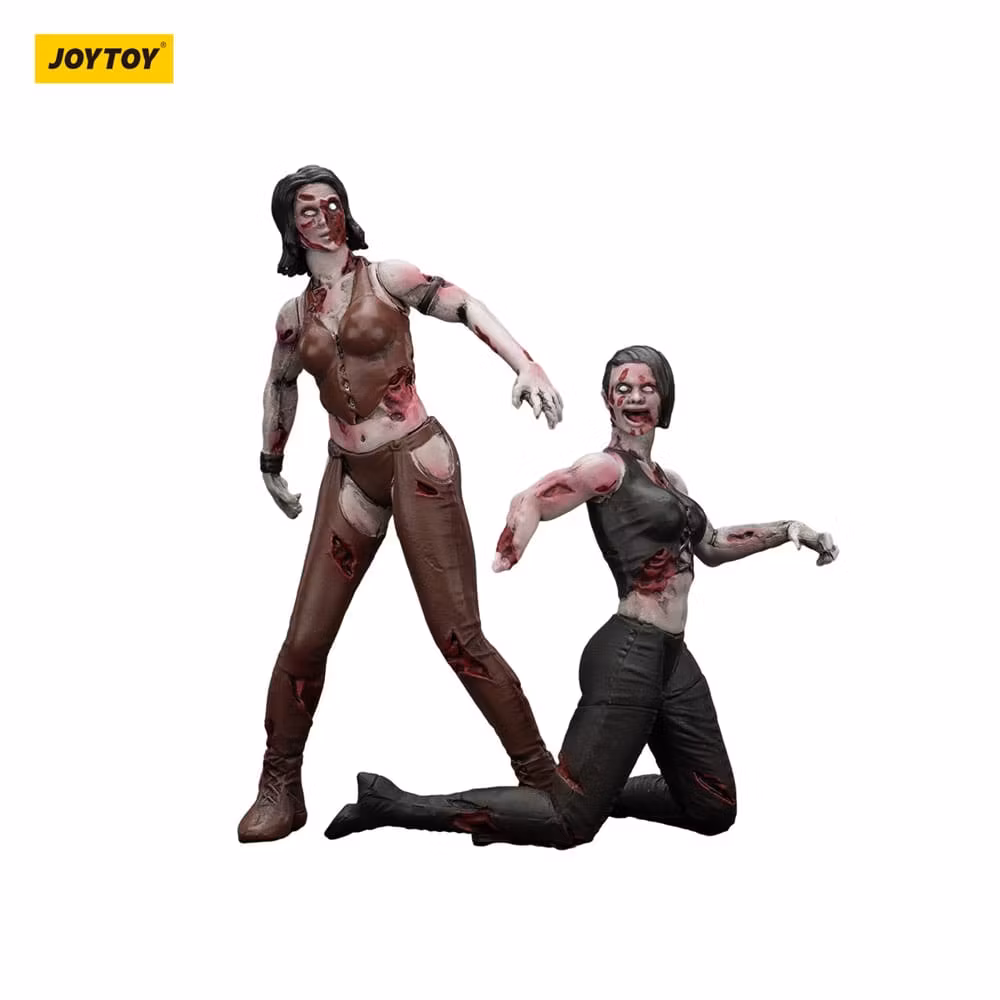Zombie Dark Source Action Figures 2-Pack Female wrestlers 8 cm (Totalpris 159,-)