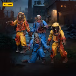 Zombie Dark Source Action Figures 4-Pack Biochemical Lab Team 8 cm (Totalpris 279,-)