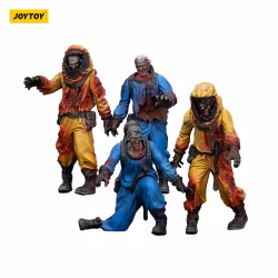 Zombie Dark Source Action Figures 4-Pack Biochemical Lab Team 8 cm (Totalpris 279,-)