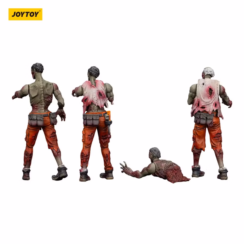 Zombie Dark Source Action Figures 4-Pack Mechanic Team 8 cm (Totalpris 249,-)