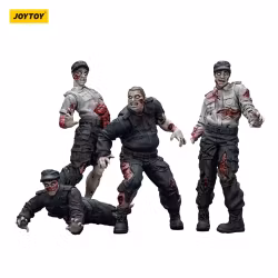 Zombie Dark Source Action Figures 4-Pack Security Guards 8 cm (Totalpris 249,-)