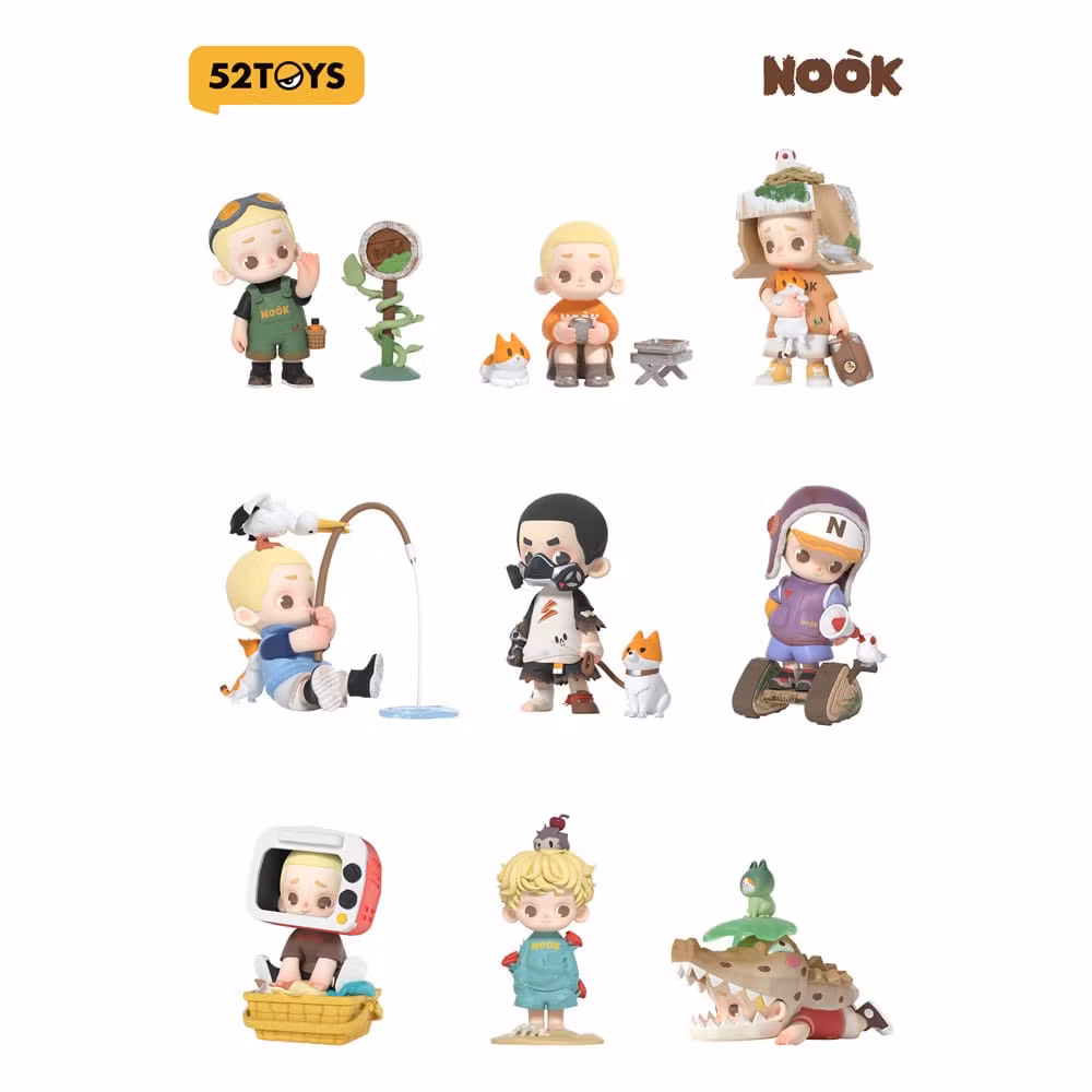 Nook Blind Box Figures Assortment Wasteland Park 9 cm (8) (Totalpris 1.495,-)