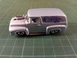 Hot Wheels  Ford F-100 Truck 1956 lyseblå