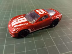 Hot Wheels Corvette fire department