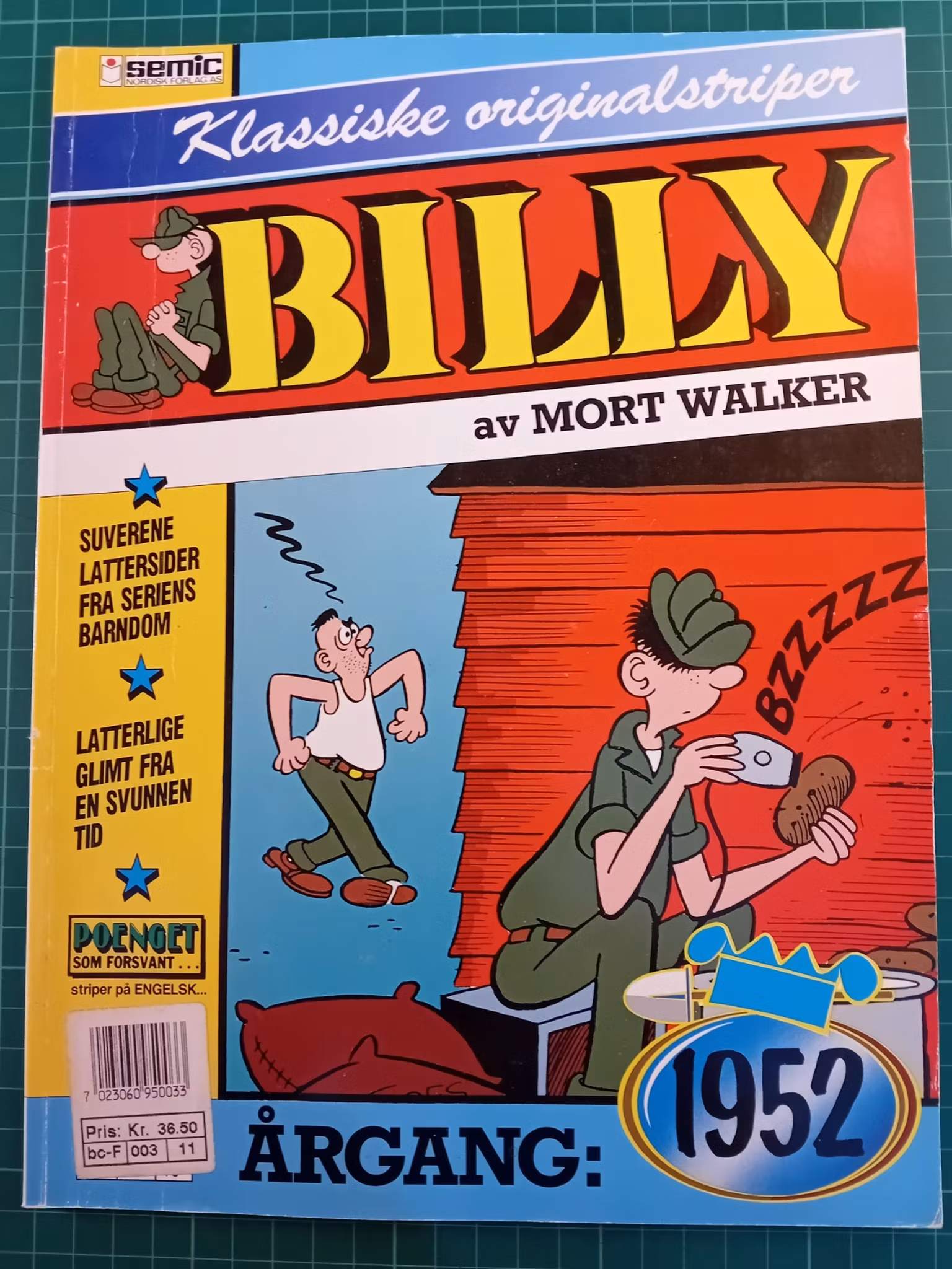 Billy : Klassiske originalstriper 1952