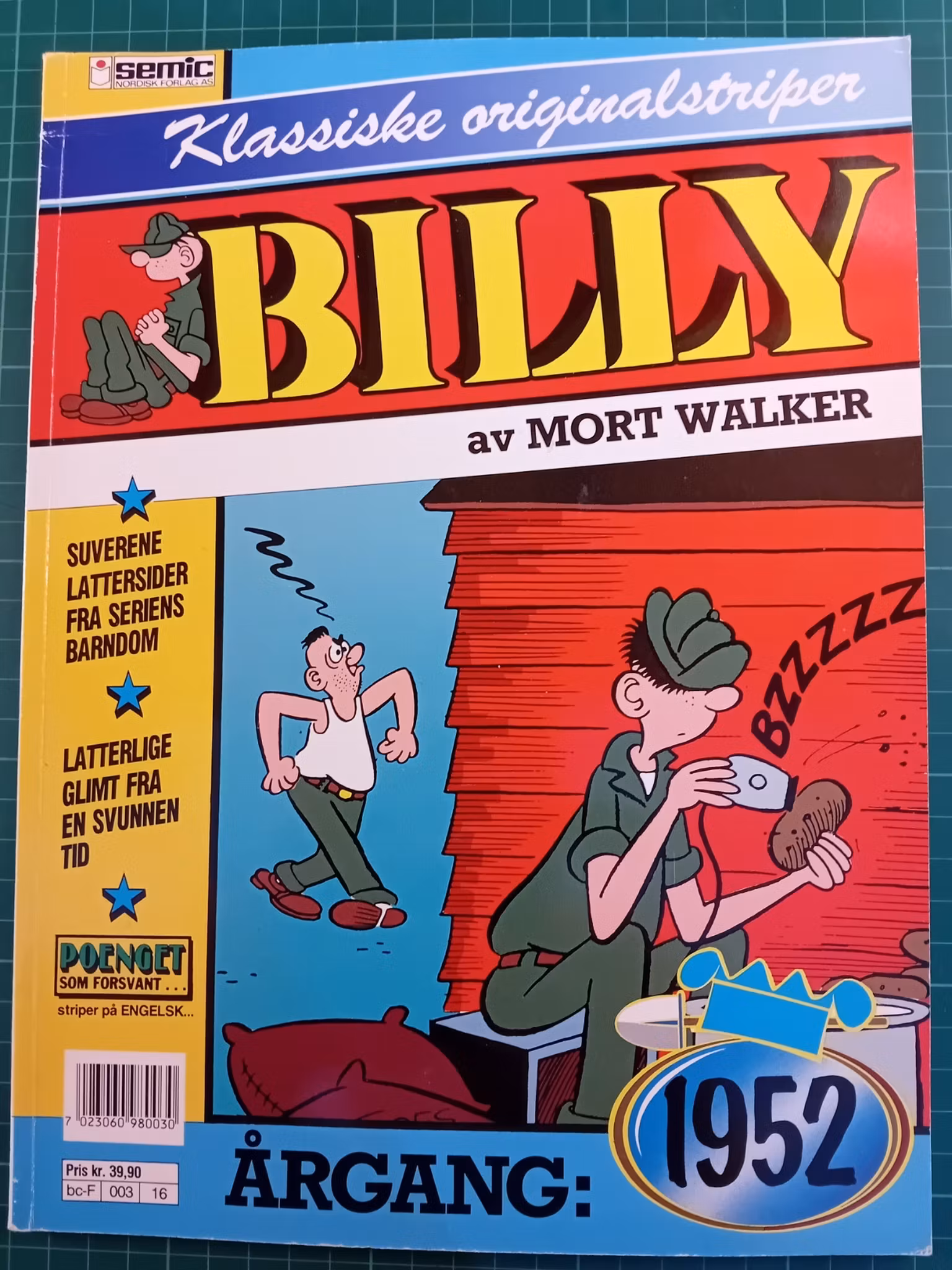 Billy : Klassiske originalstriper 1952