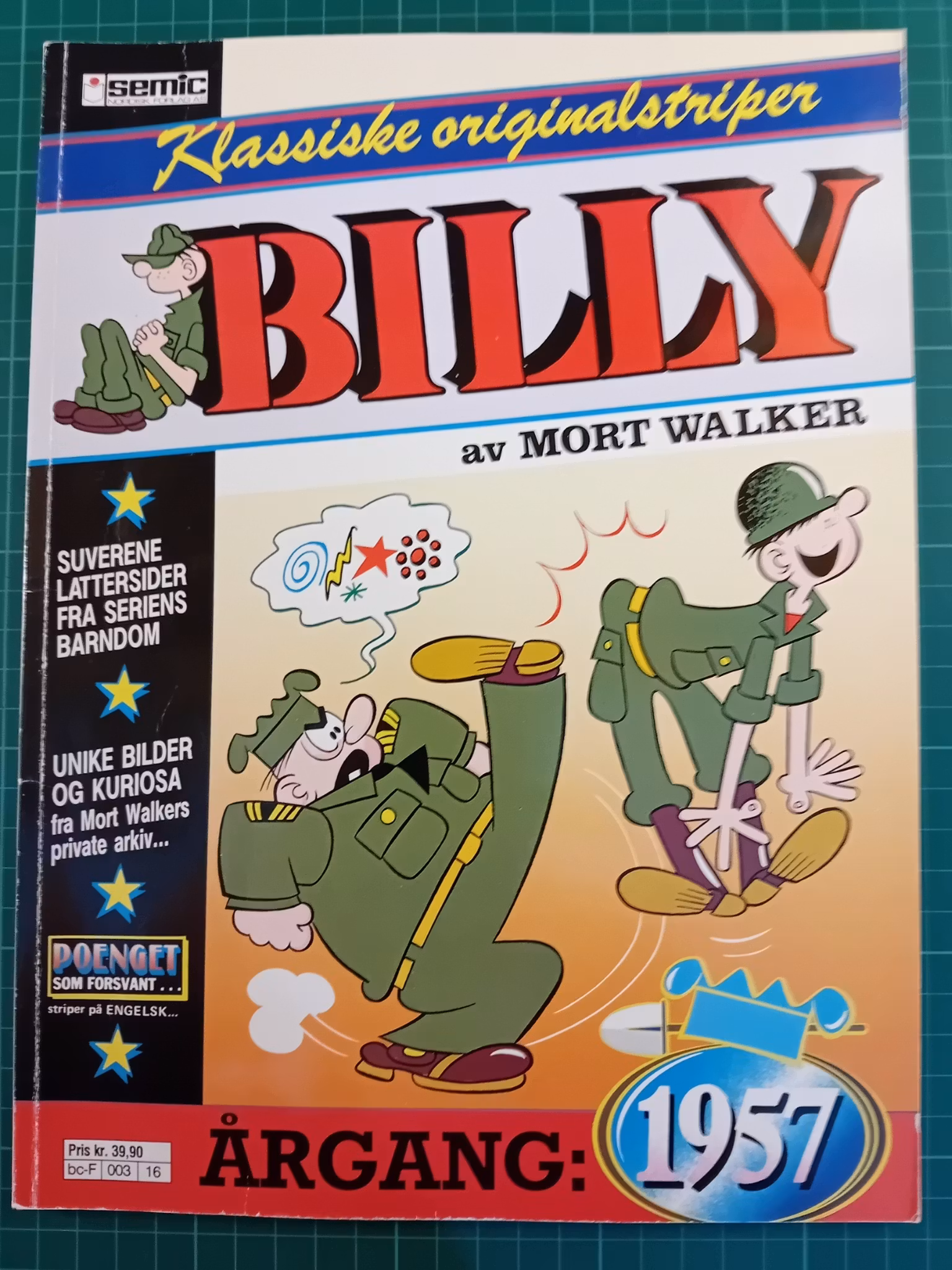 Billy : Klassiske originalstriper 1957