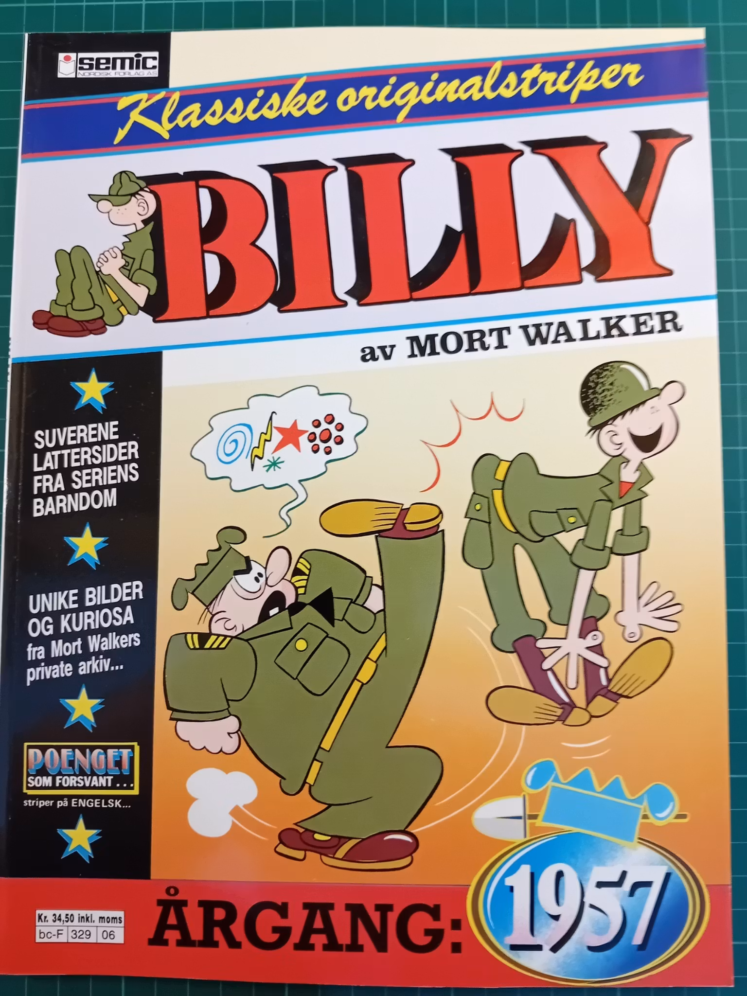 Billy : Klassiske originalstriper 1957