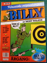 Billy : Klassiske originalstriper 1952/53