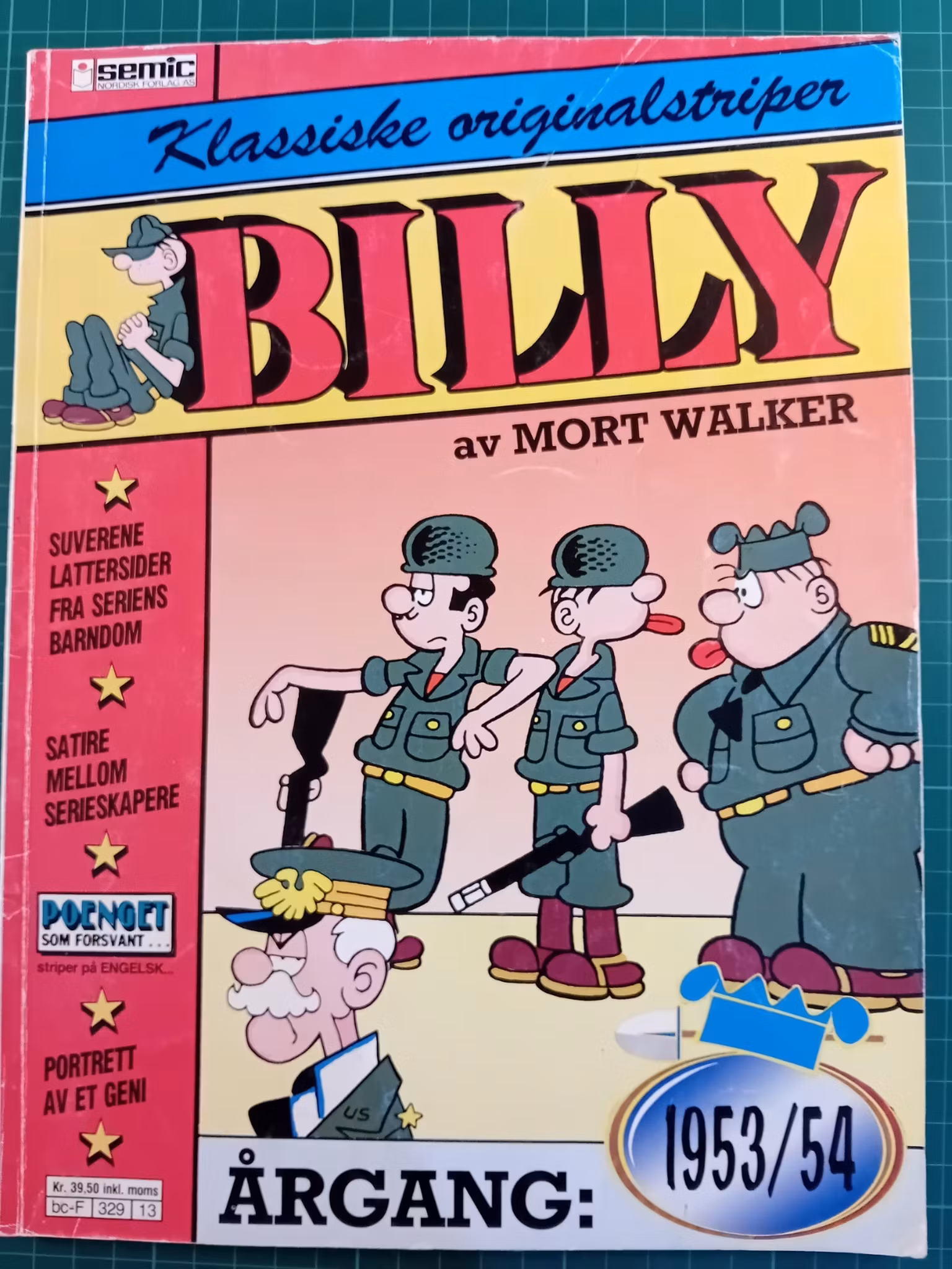 Billy : Klassiske originalstriper 1953/54