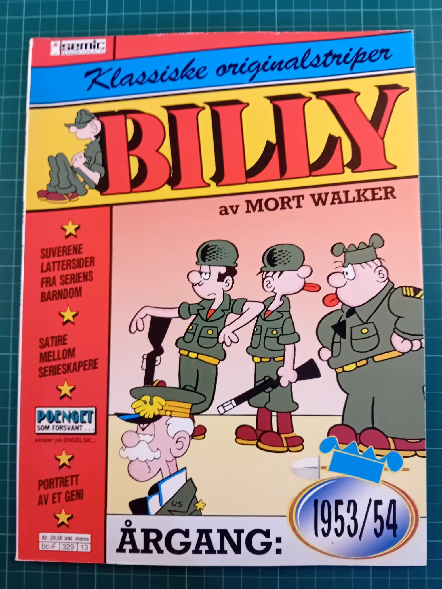 Billy : Klassiske originalstriper 1953/54