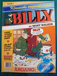 Billy : Klassiske originalstriper 1958/59