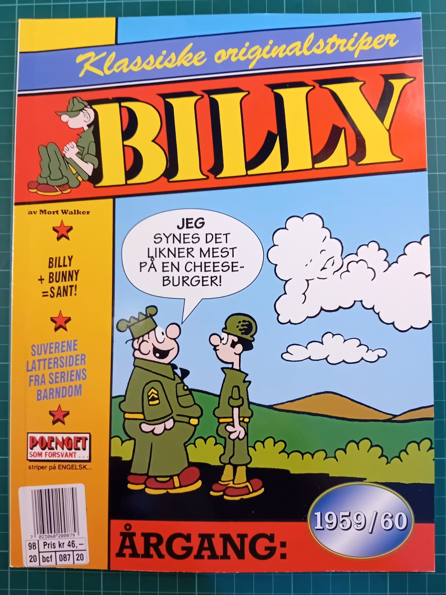 Billy : Klassiske originalstriper 1959/60