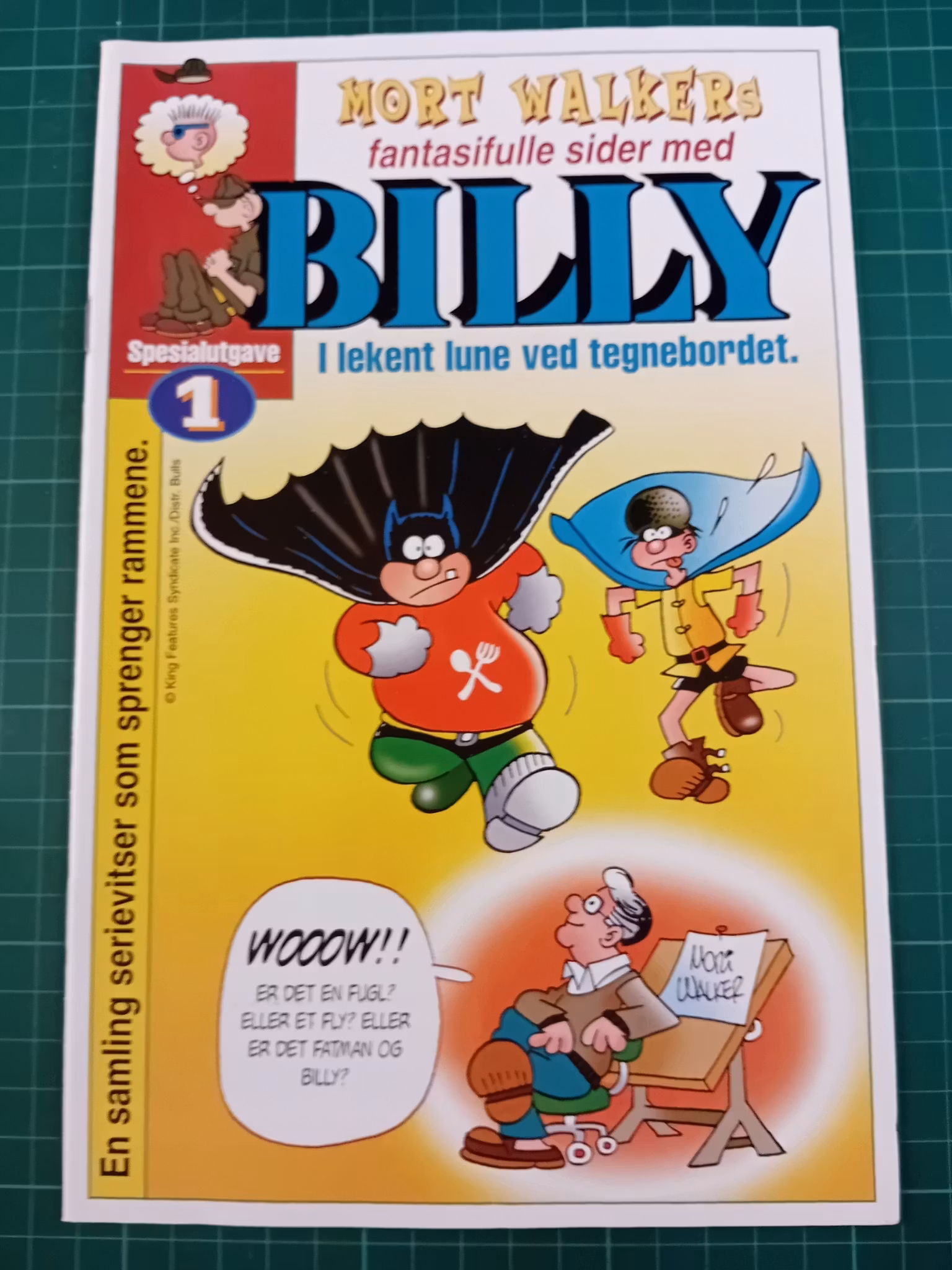 Billy bilag : I lekent lune ved tegnebordet