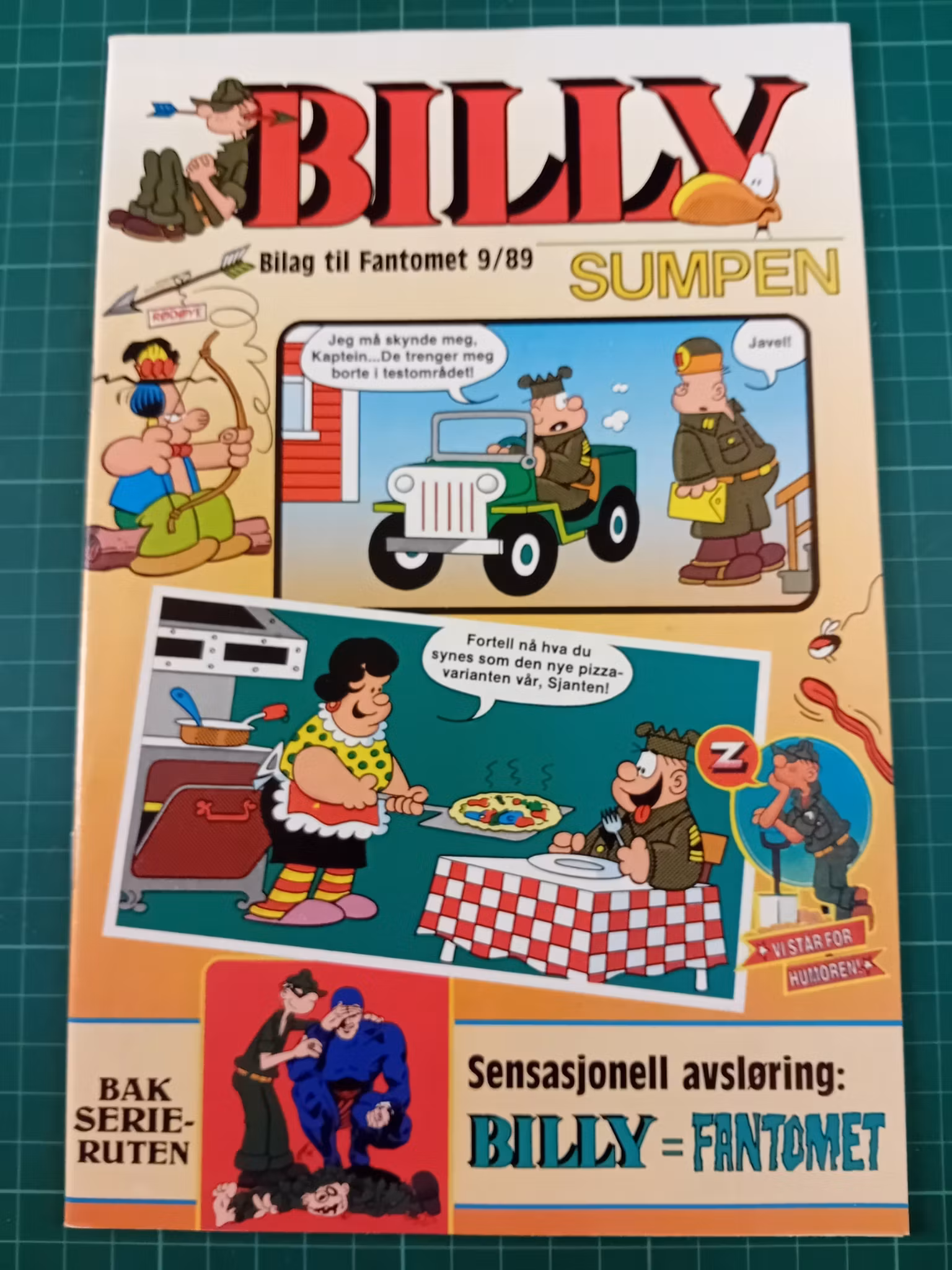 Billy bilag : Bilag til Fantomet 9/1989