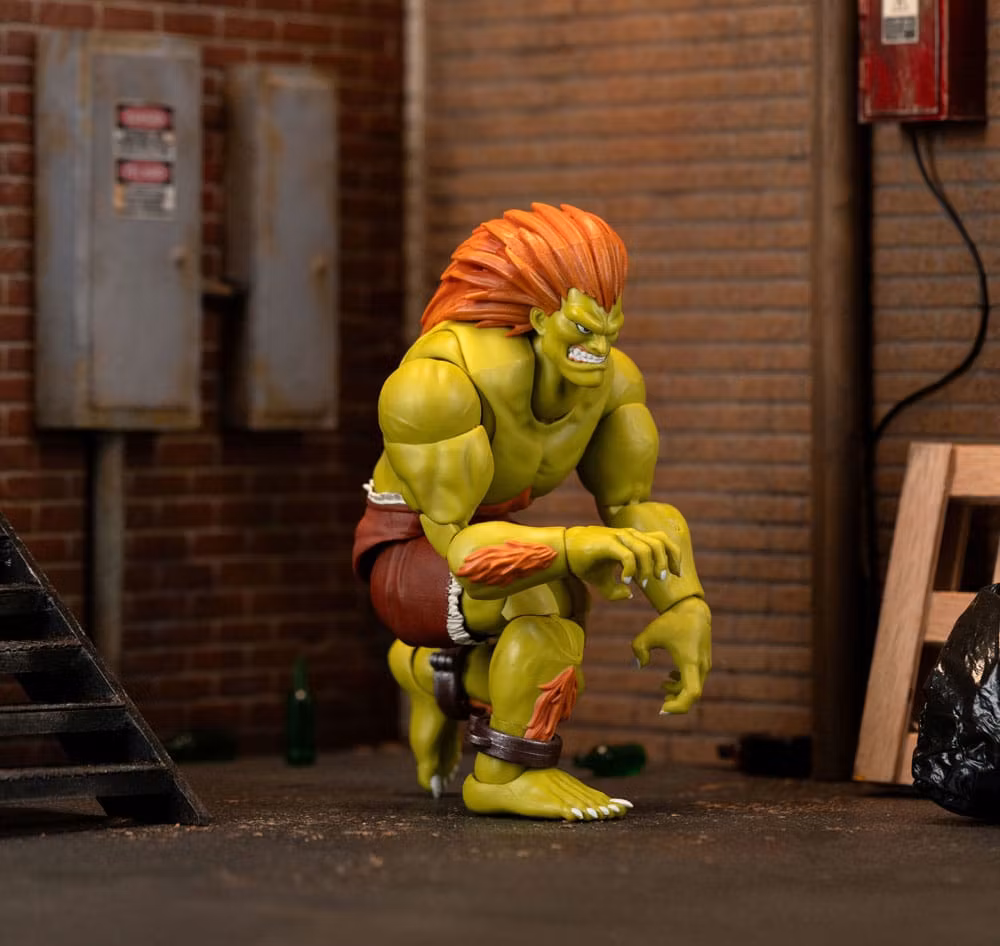 Ultra Street Fighter II: The Final Challengers Action Figure 1/12 Blanka 19 cm (Totalpris 549,-)