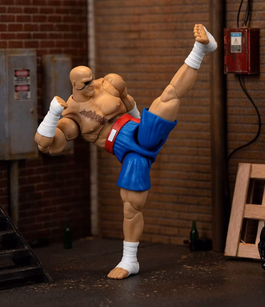 Ultra Street Fighter II: The Final Challengers Action Figure 1/12 Sagat 19 cm (Totalpris 549,-)