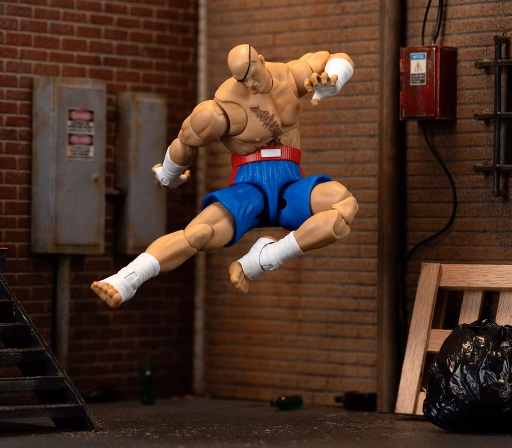 Ultra Street Fighter II: The Final Challengers Action Figure 1/12 Sagat 19 cm (Totalpris 549,-)