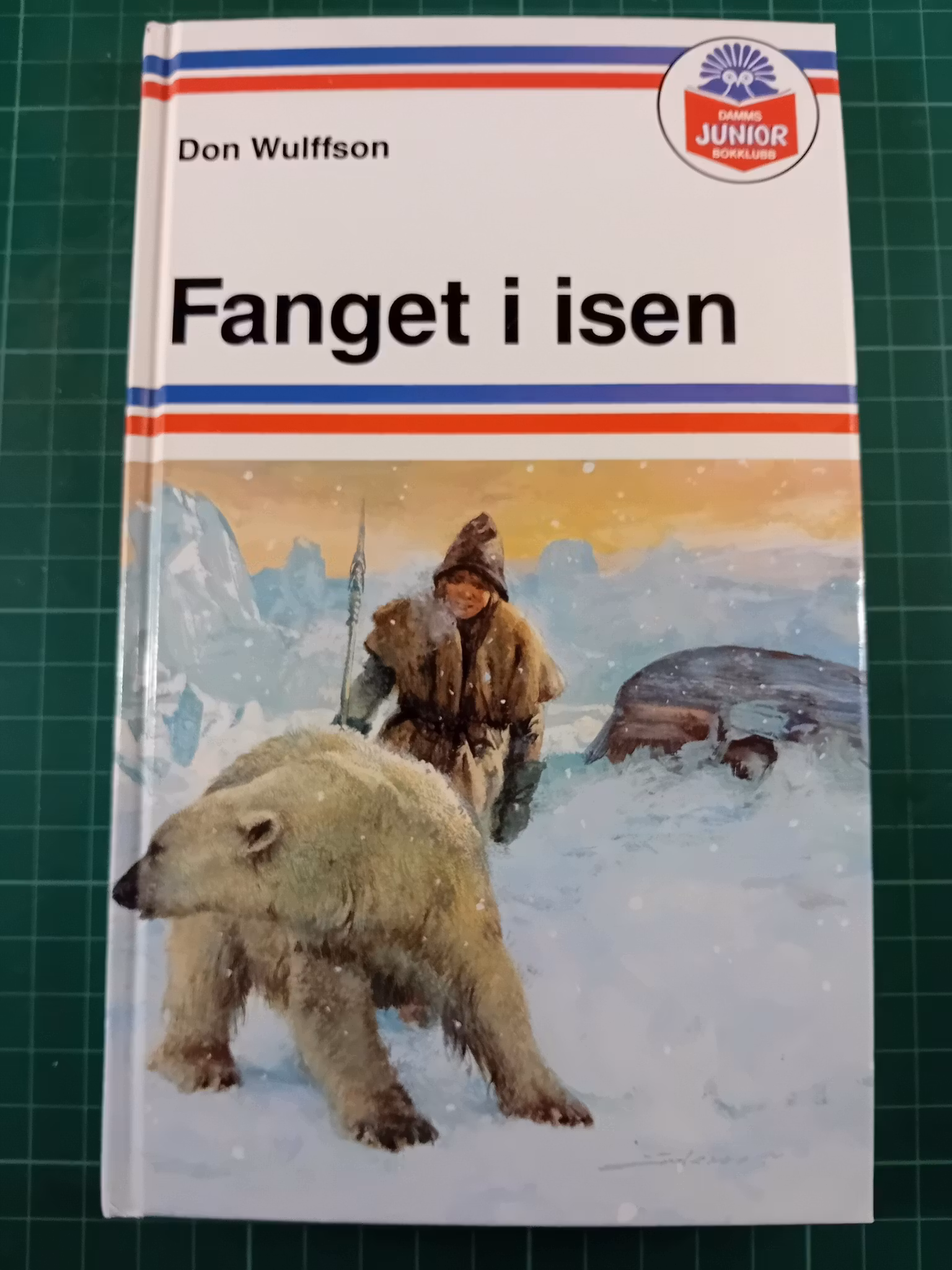 Fanget i isen