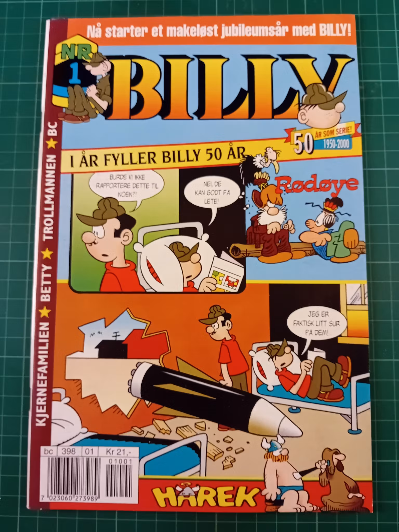 Billy 2000 - 01