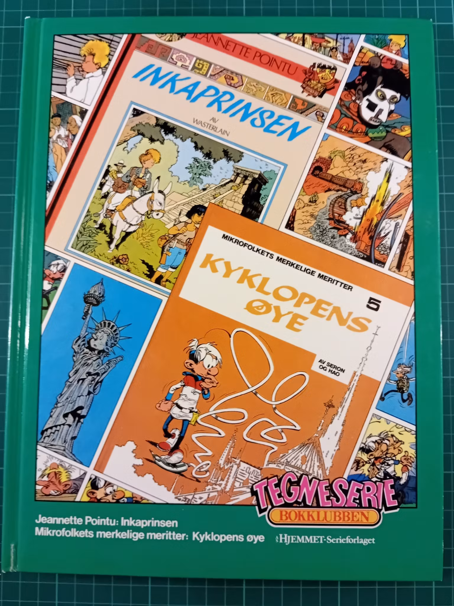 Bok 47 Inkaprinsen/ Mikrofolket merkelige meritter