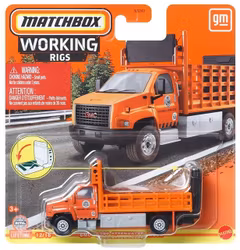 Matchbox Working Rigs : GMC 3500 Attenuator truck