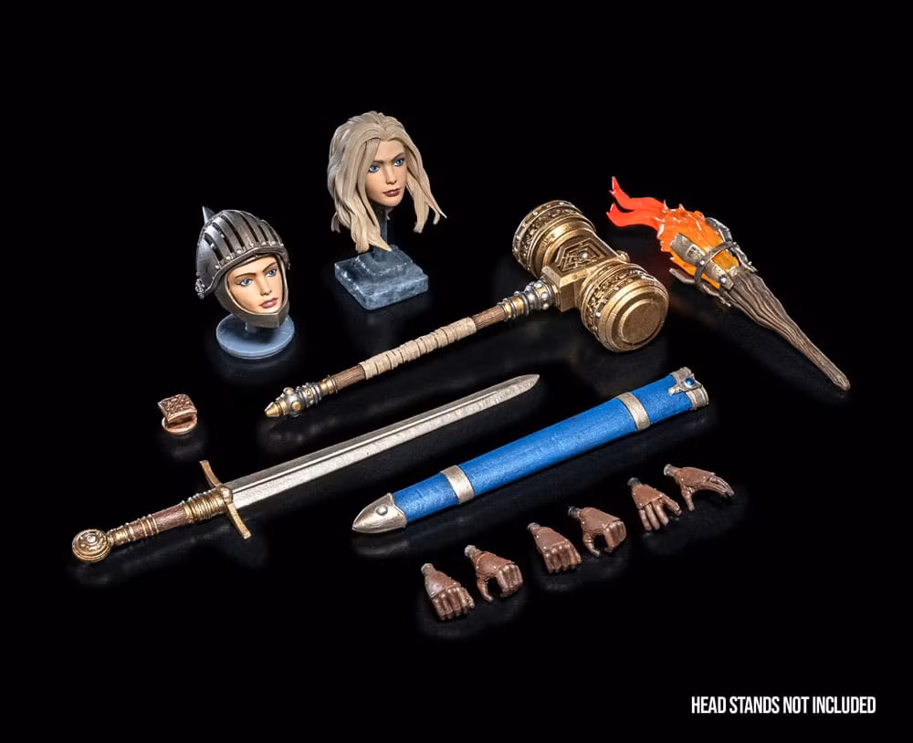 Mythic Legions Horror of Einsamall Actionfigur Commander Igraine (totalpris 898,-)